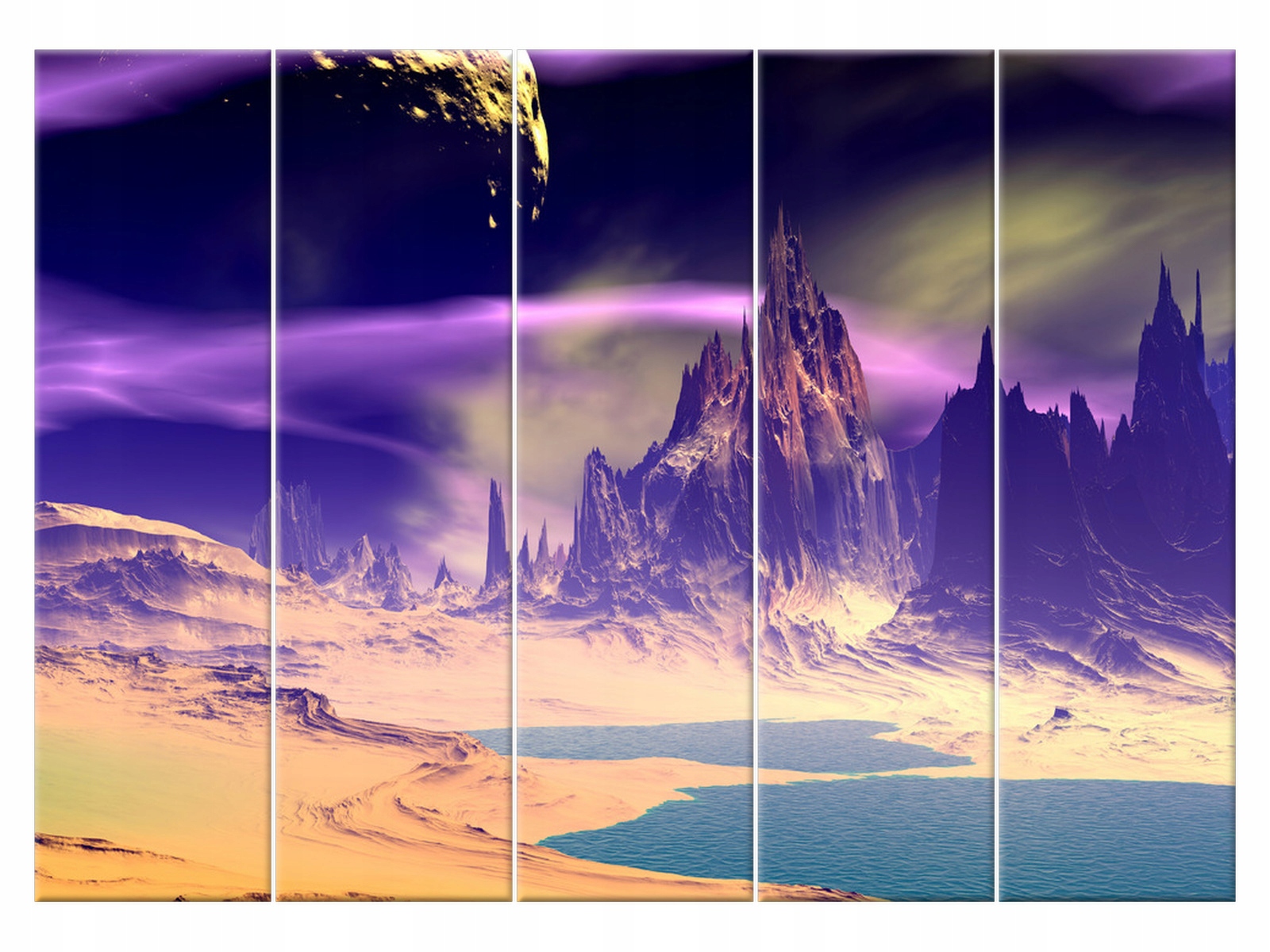 

Obraz 225x160 Pejzaż Na obcym terenie Morze