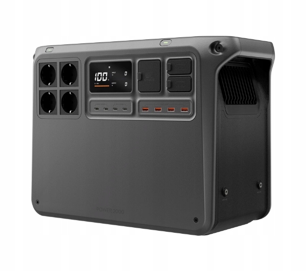 Stacja zasilania Dji Power 2000 2048Wh 3000W Ups Lfp Quick Charge Aplikacja