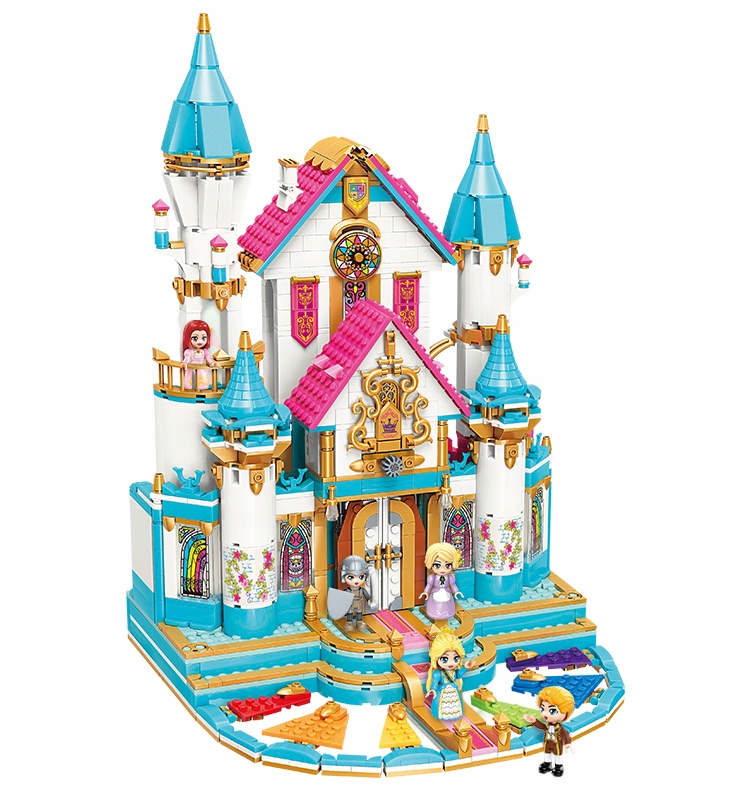 

Klocki Wielki Tęczowy Pałac 1169el