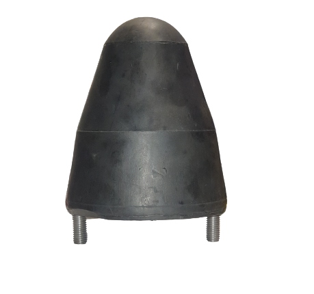 

Odbojnik stożkowy gumowy 150x130mm dwie śruby