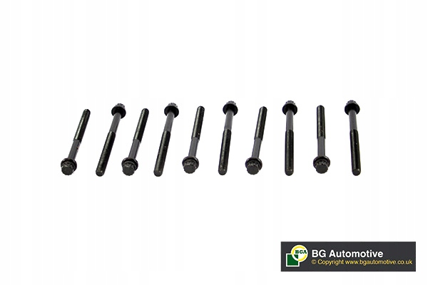 BGA ŚRUBY GŁOWICY KPL.10