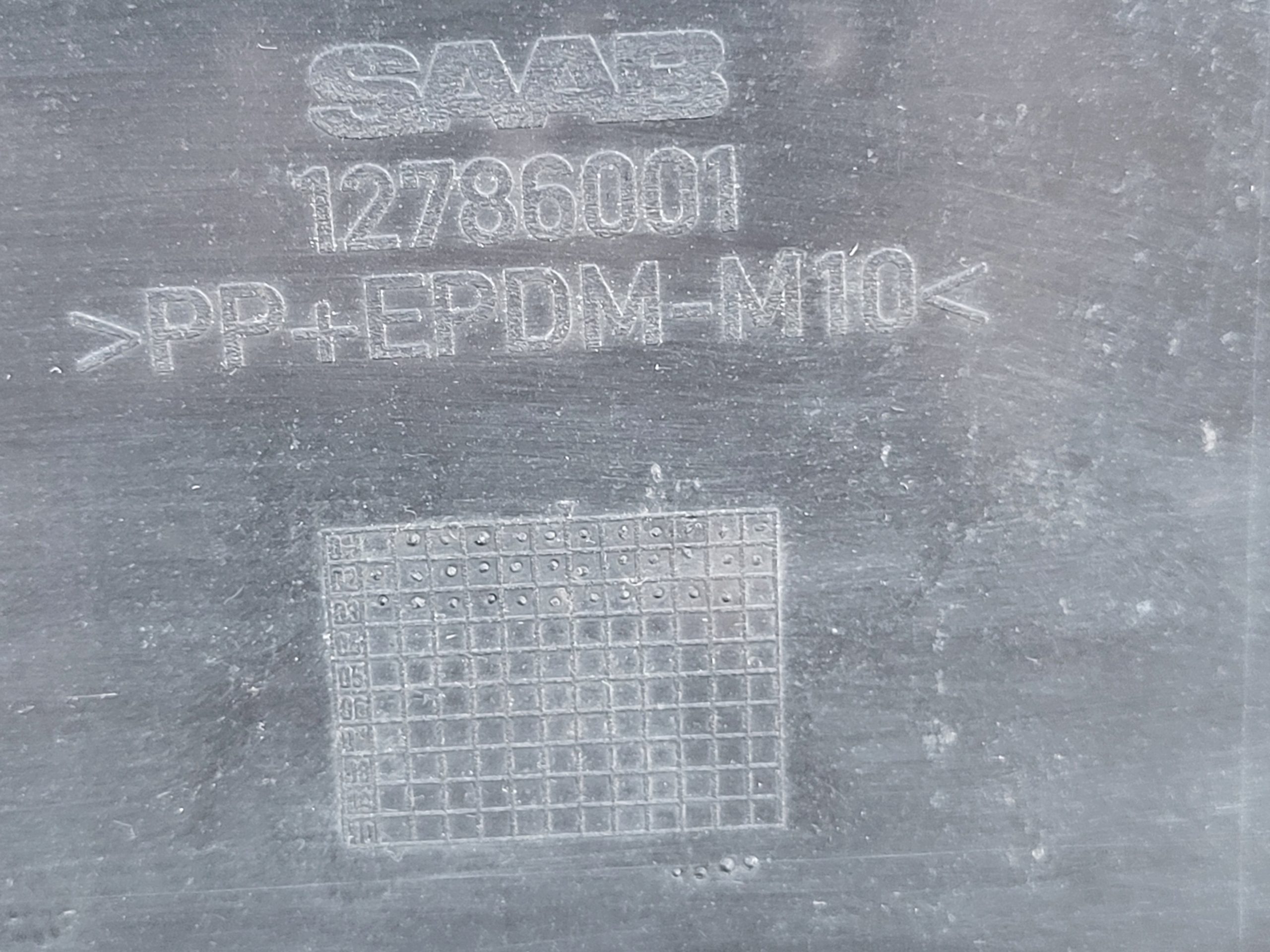 Frontstoßstange komplet Spritzdüsen lichte Nebelscheinwerfer Sensor SAAB 93 9-3 II 2 OE