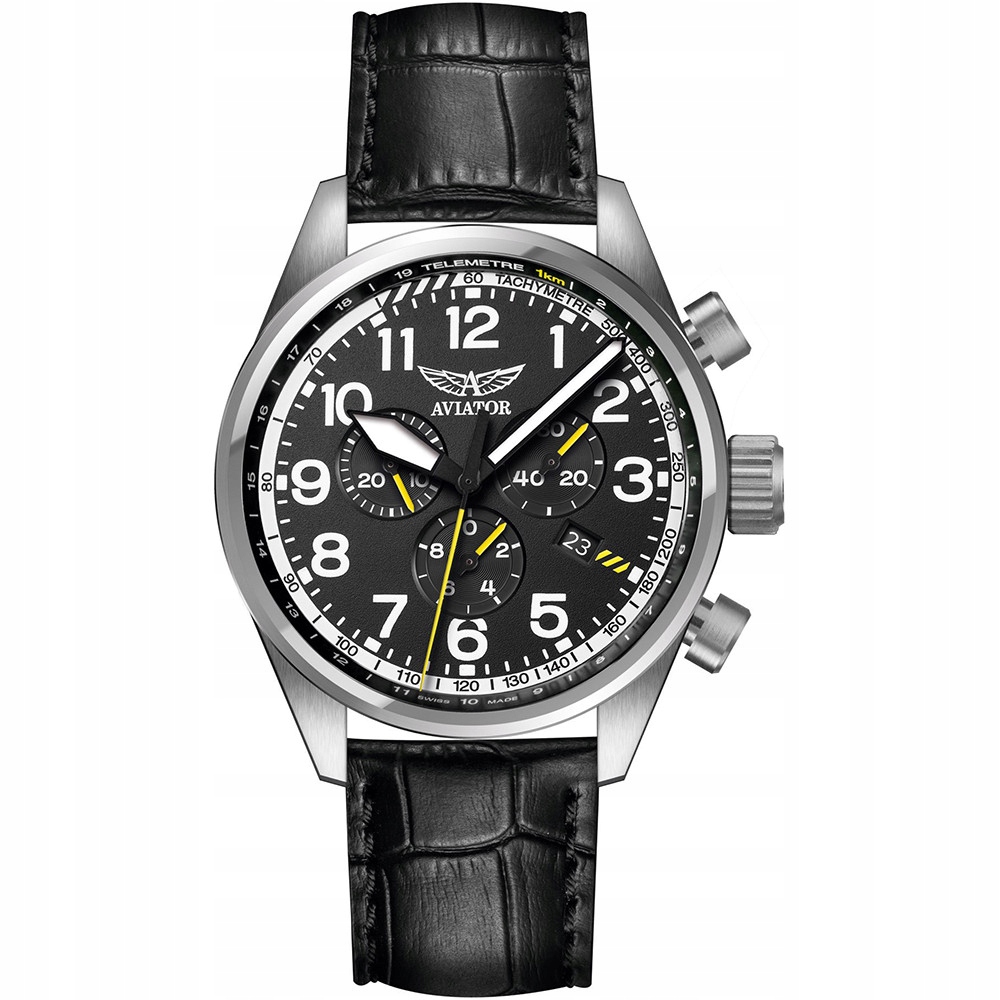 Pánské Pánské Hodinky Aviator V.2.25.0.169.4 černé