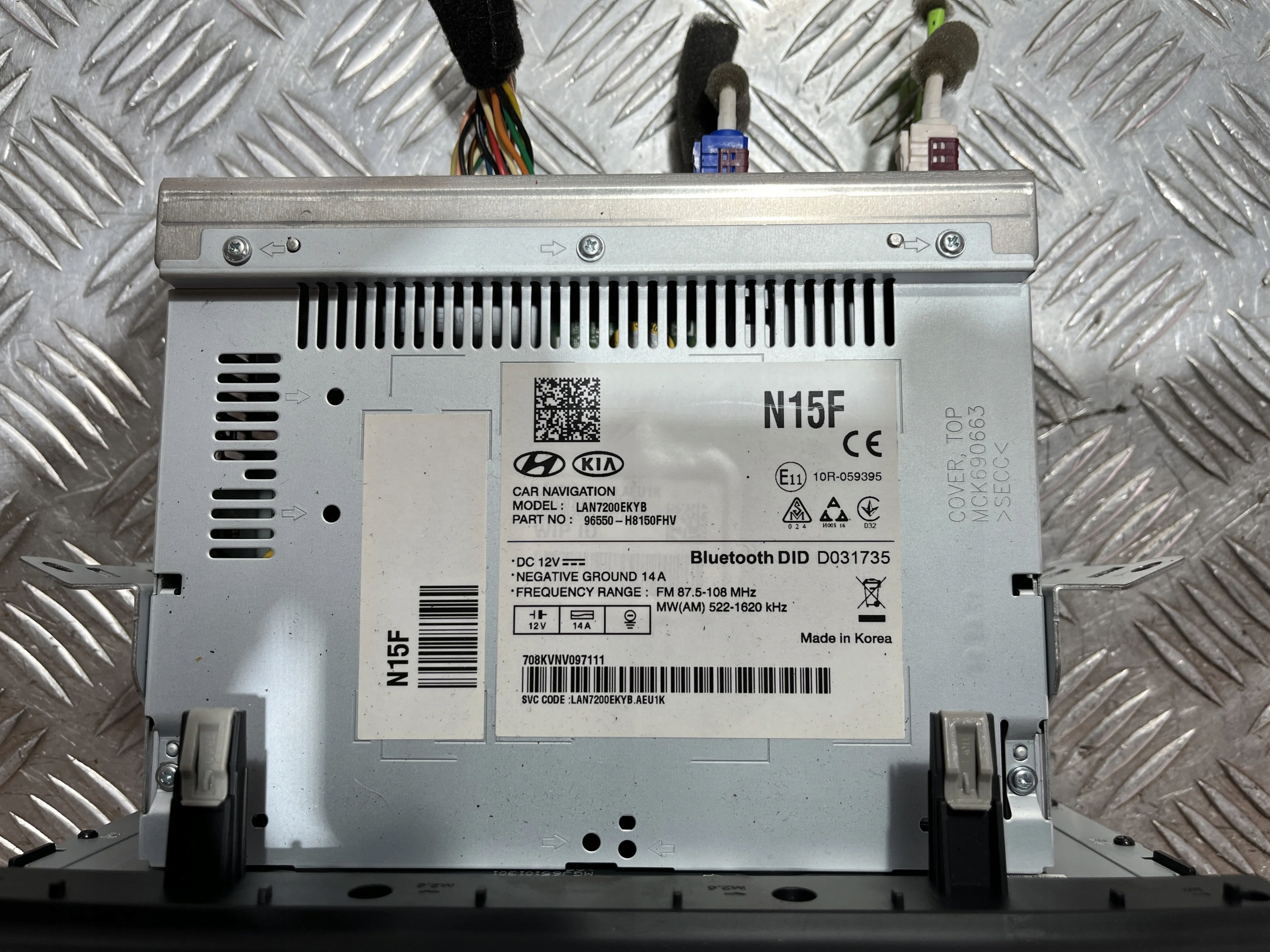 радио дисплей kia STONIC 17-