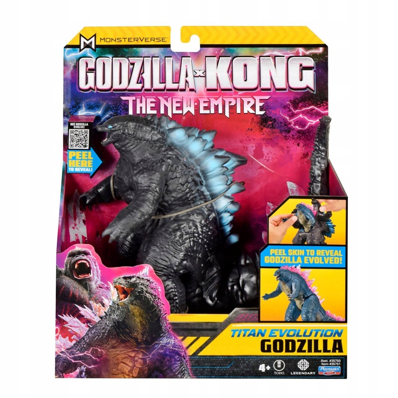 GODZILLA I KONG Titan Evolution Godzilla figurka 17 cm