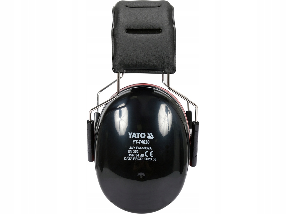 NAUSZNIKI przeciwhałasowe SŁUCHAWKI WYGŁUSZAJĄCE OCHRONNIKI SŁUCHU 34dB BHP Marka Yato