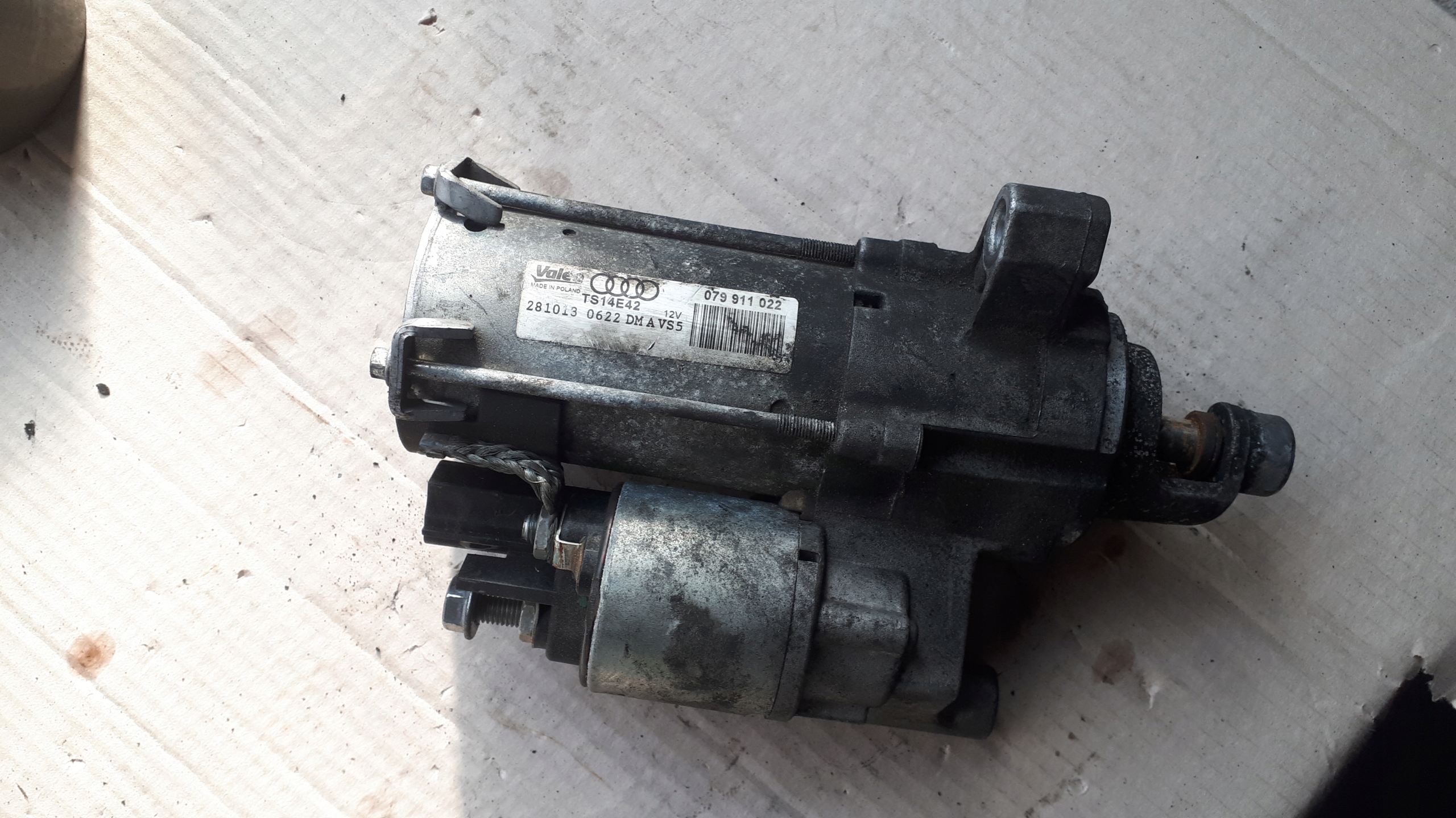 S4 B8 A4 starter 3.0 TFSI 079911022 S5 A6 C7