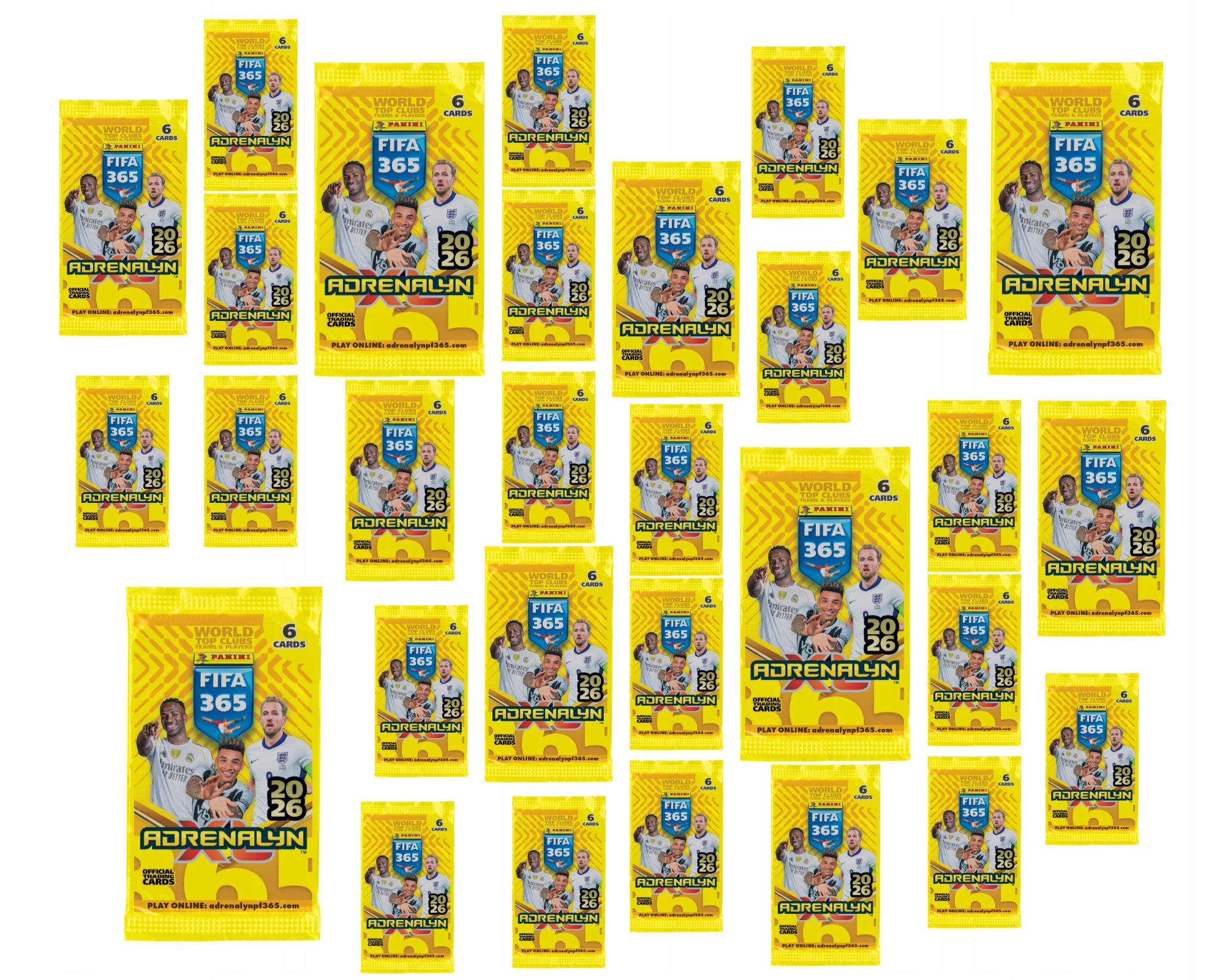 30x saszetka Fifa 365 2026 Adrenalyn XL Panini