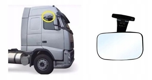 LUSTRO LUSTERKO RAMPOWE KRAWĘŻNIKOWE VOLVO FH FM Producent części Inny