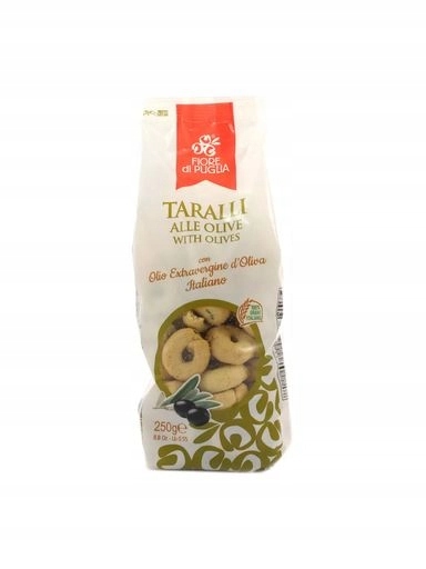 Levně 7x Taralli s olivami 250g Fiore di Puglia