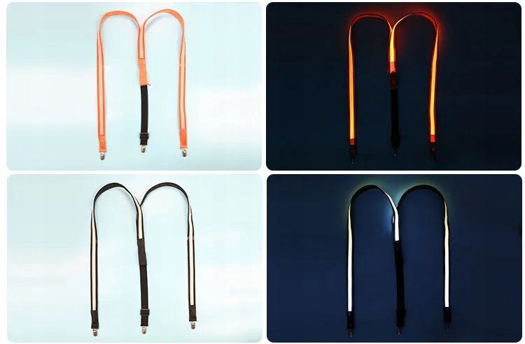 SZELKI LED ŚWIECĄCE DAMSKIE MĘSKIE NA IMPREZĘ SYLWESTRA ZABAWĘ WESELE Rodzaj do koszuli