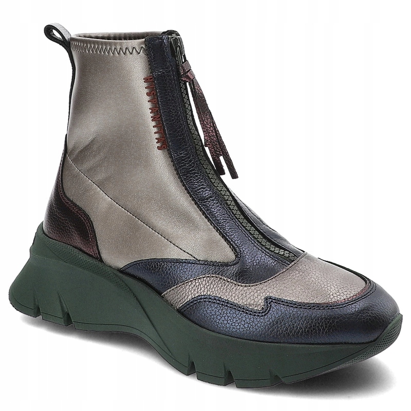 Šedé Kotníkové Boty Hispanitas Dámské boty Premium