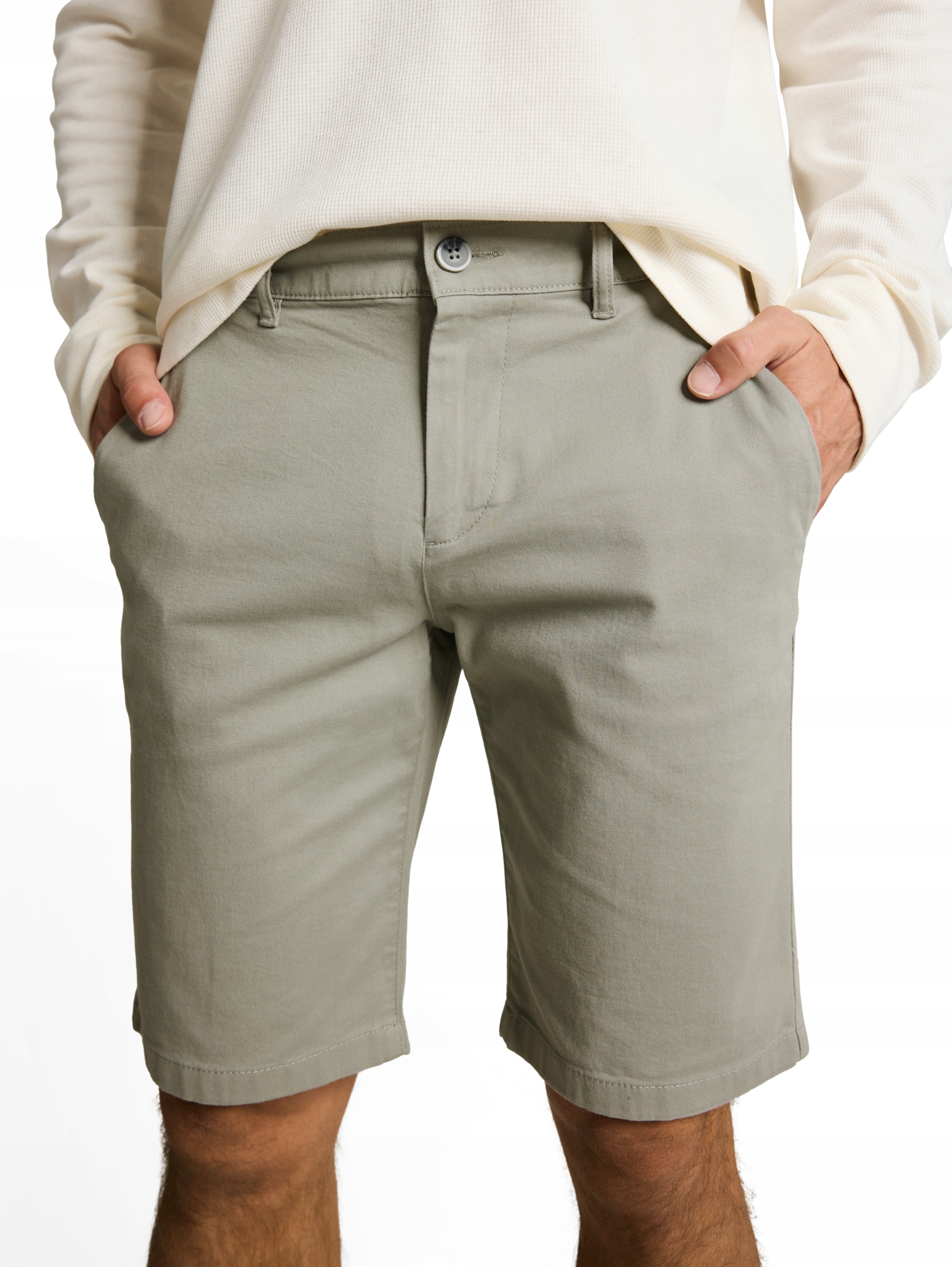 Kraťasy Bermudy Tom Tailor Slim Chino Olivové 31