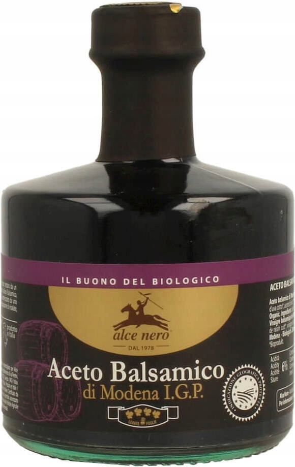 Levně Balzamikový Ocet Z Modeny Premium Bio 250 ml Alce Nero