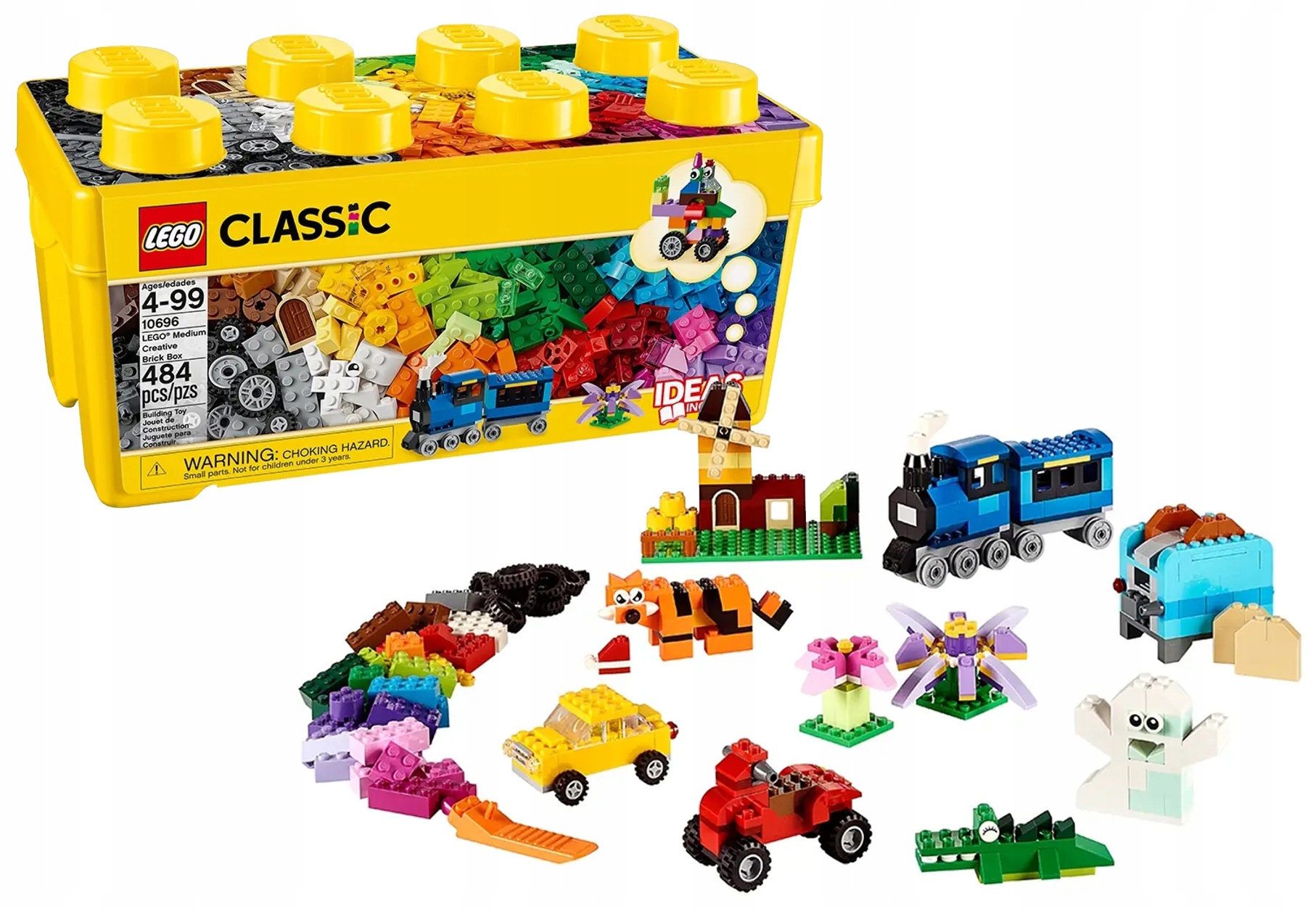 Lego Classic Kreativní stavebnice Lego, Střední Krabička 10696