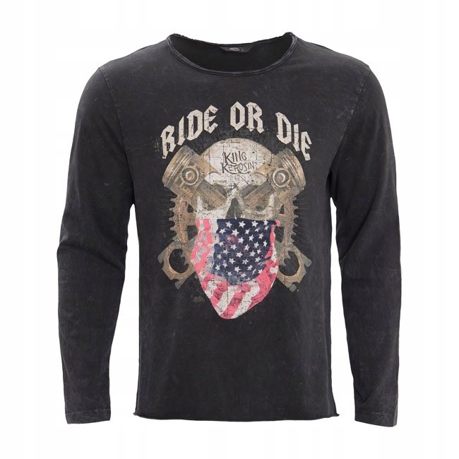 BLUZA KING KEROSIN LONGSLEEVE RIDE OR DIE XL