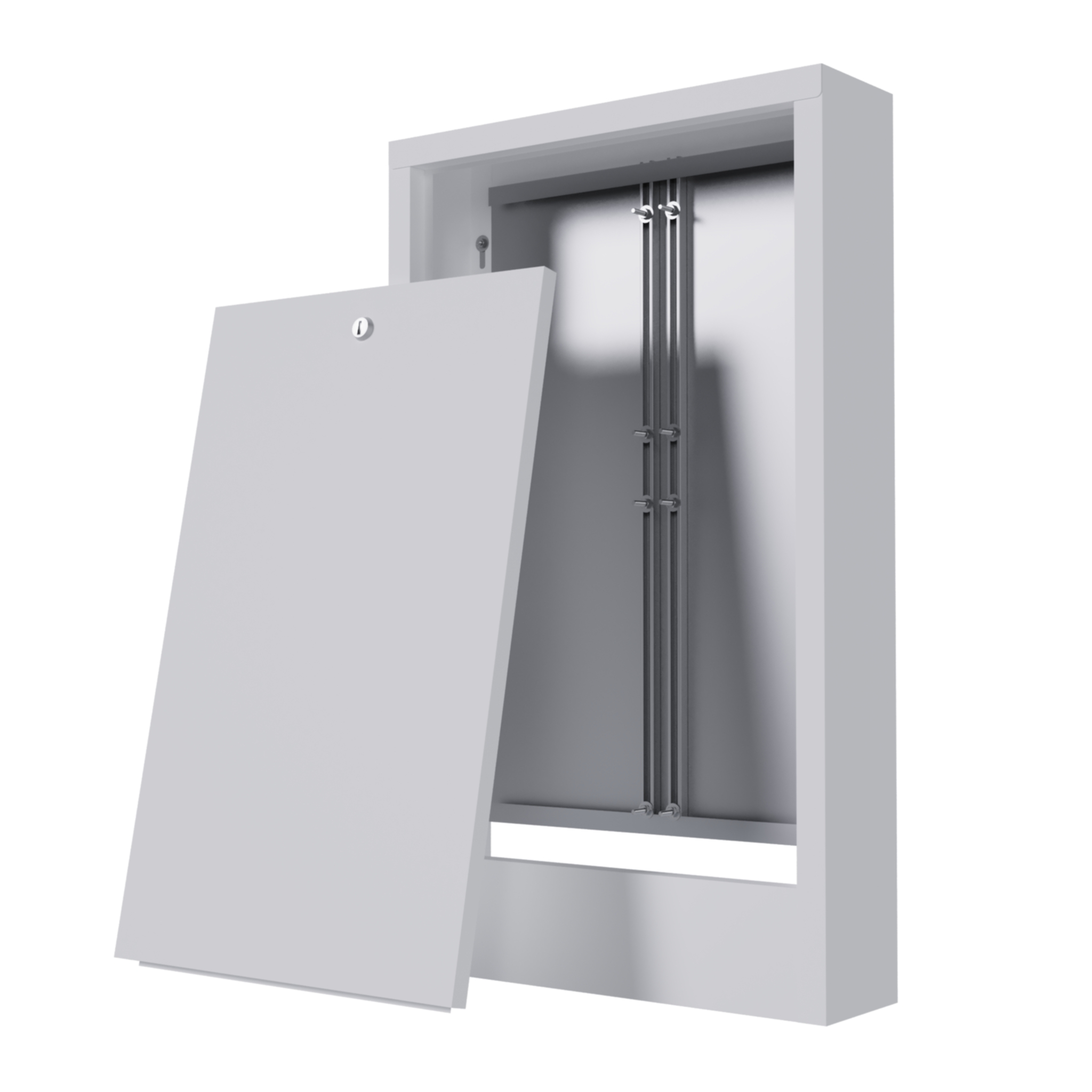 Nástěnná skříňka 2-4 s obvodem pro rozdělovač podlahového vytápění