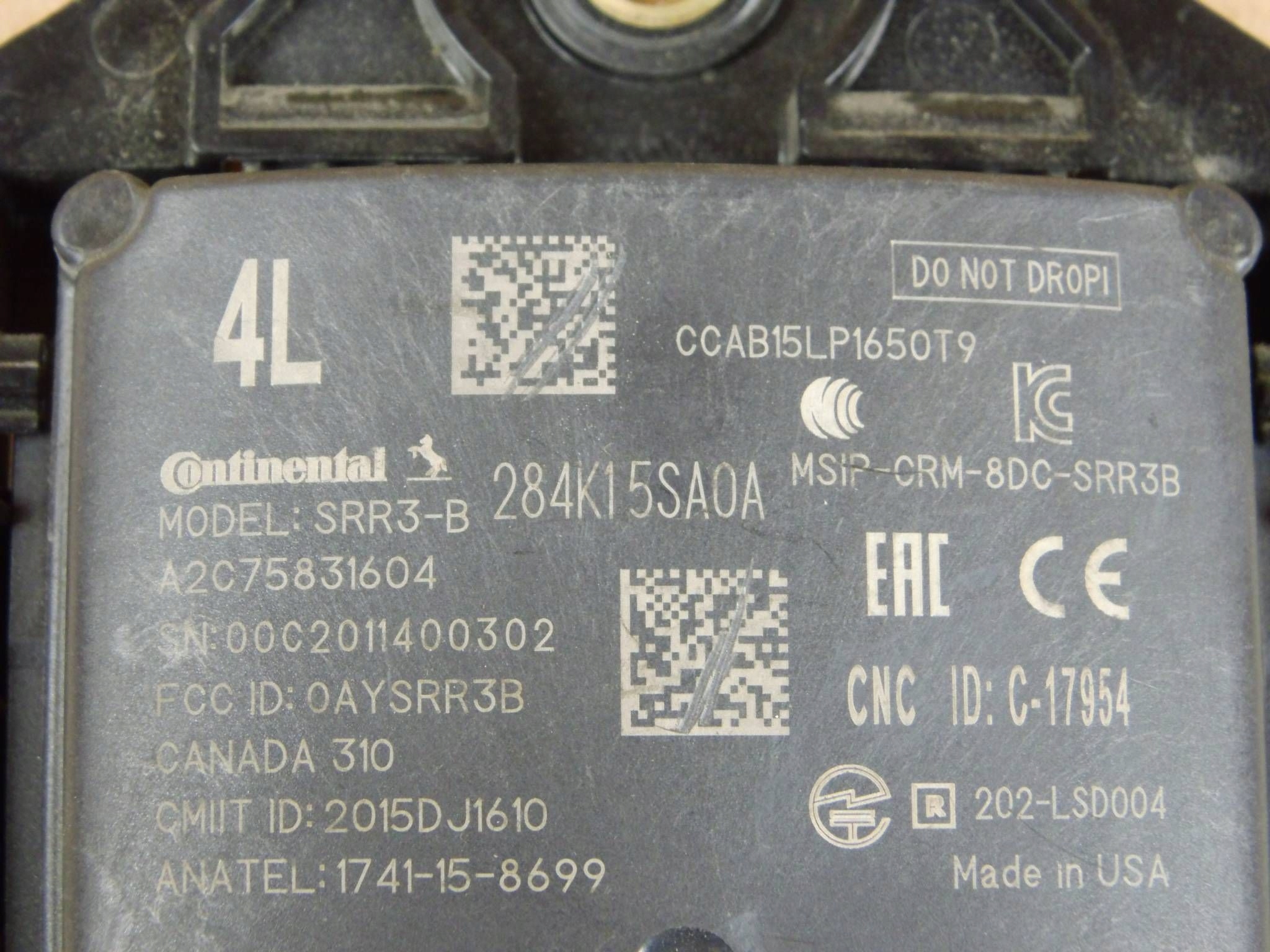 Nissan Leaf II ZE1 module sensor martwego pola left 284K15SA0A