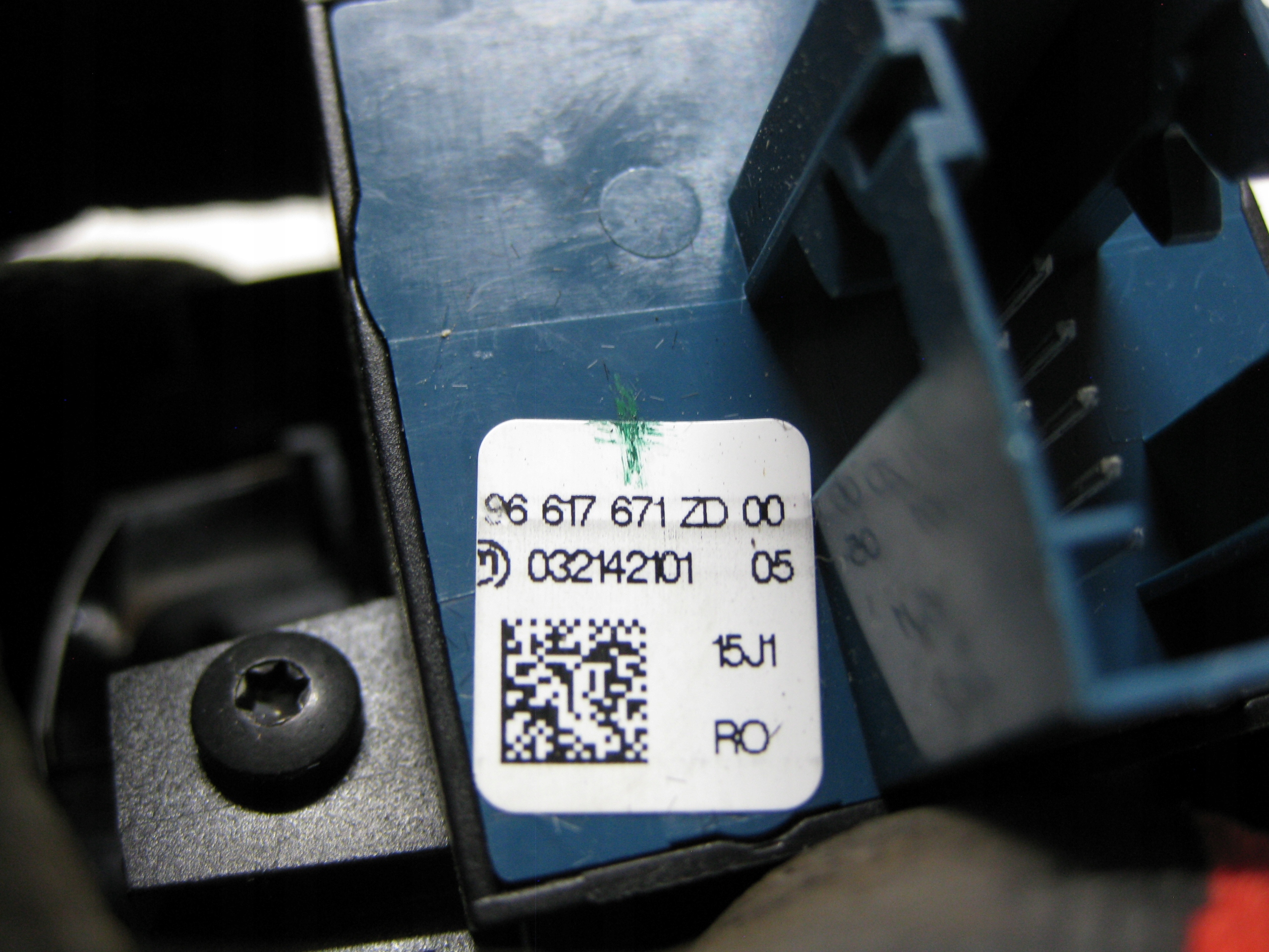CITROEN C5 III 14R switch electric brake springing 96617671ZD