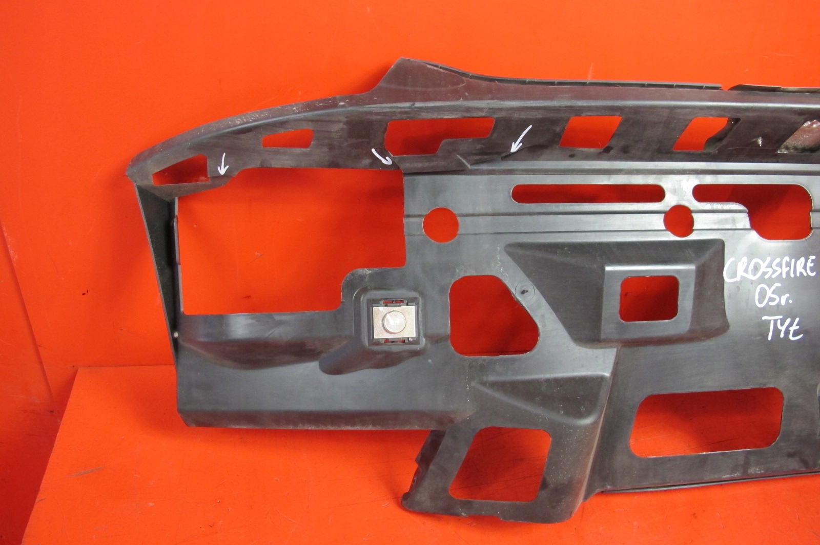 CHRYSLER CROSSFIRE SUPPORT SUPPORT PLAQUE PARE CHOC ARRIÈRE ARRIÈRE A1938850165