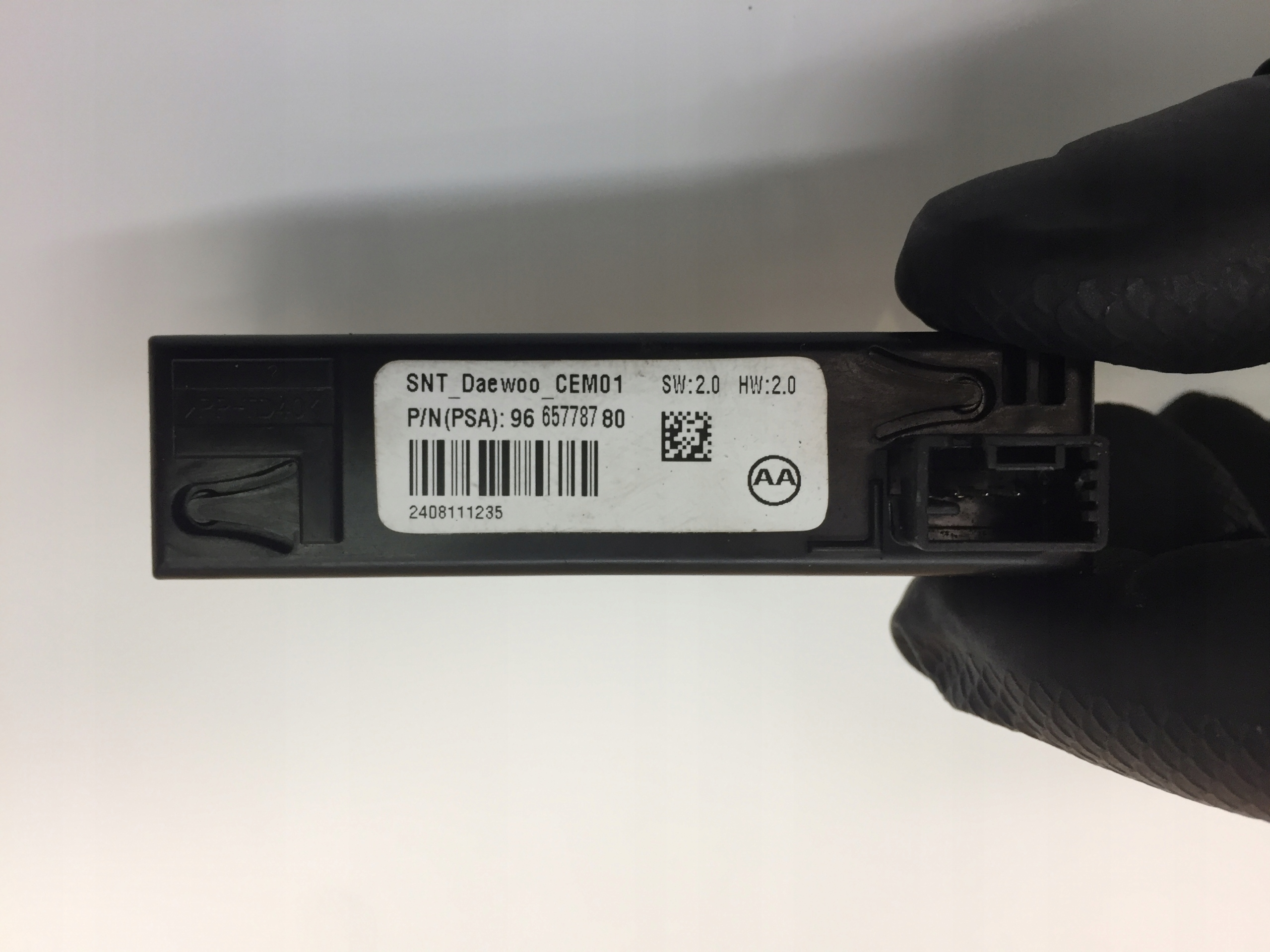 дисплей ремней Citroen OE 9665778780