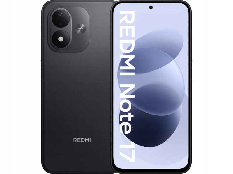 Smartfon Xiaomi Redmi Note 17 6/256GB 6.99" 120Hz Czarny