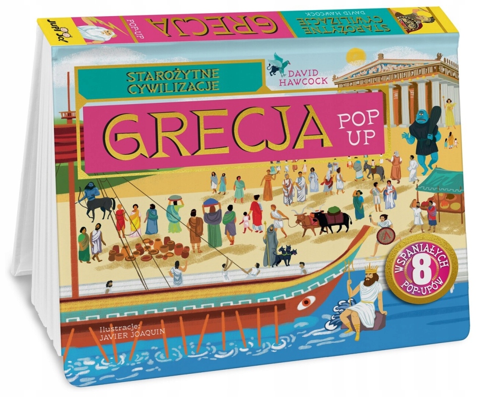 Starożytne cywilizacje. Grecja Pop-up David Hawcock