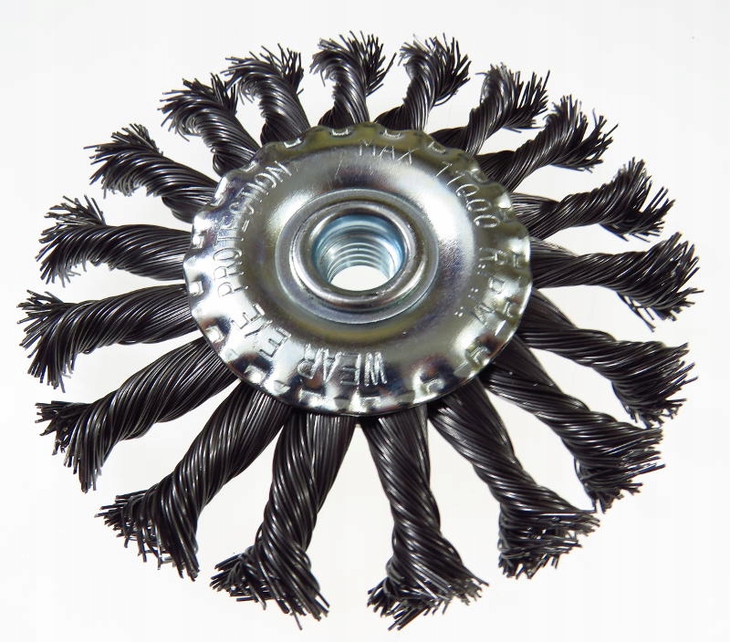 SZCZOTKA DRUCIANA BOCZNA 115mm M14 DRUT SKRĘCANY Marka Extol