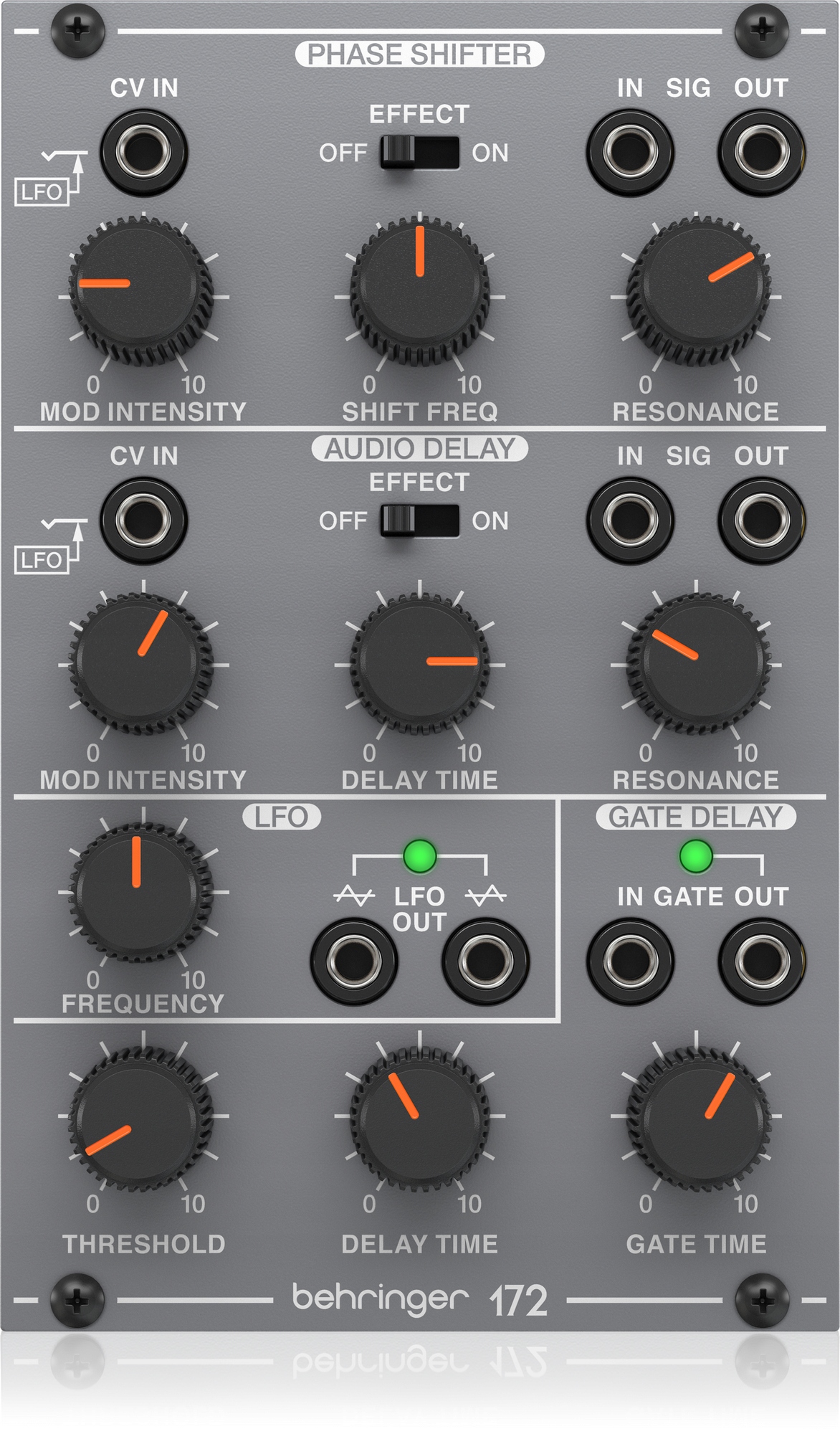Behringer 172 Phase Shifter/delay/lfo – analogový modul pro Eurorack