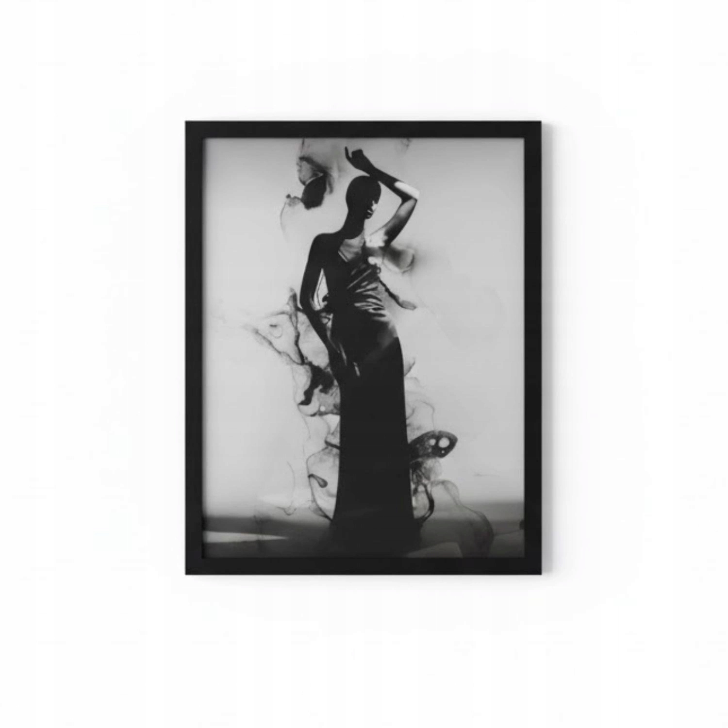 Obraz v rámu Ars Longa 53 x 43 plakát silueta ženy černý rám