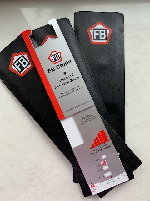 12345 - КАЛИБР FB ИЗМЕРИТЕЛЬНАЯ ЛИНЕЙКА ДЛЯ ИЗНОСА ВИЛКИ UDT