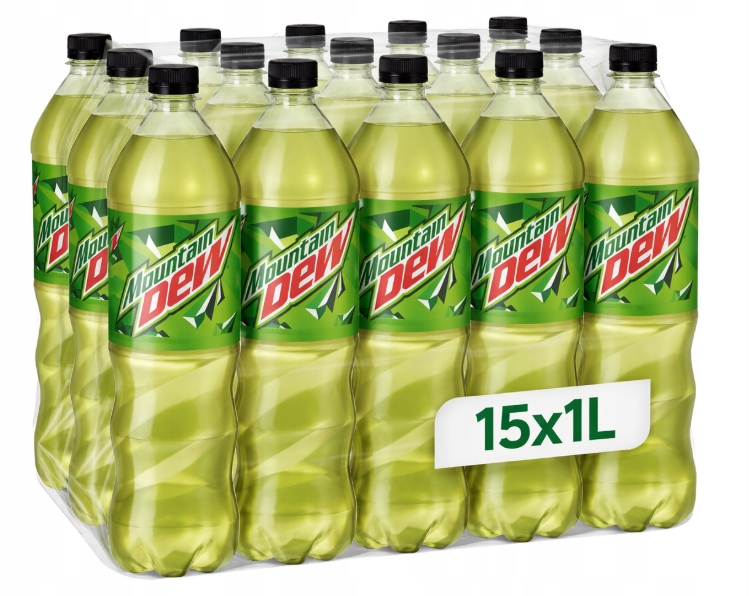 Levně Sycený nápoj Mountain Dew 15 x 1 l svařák