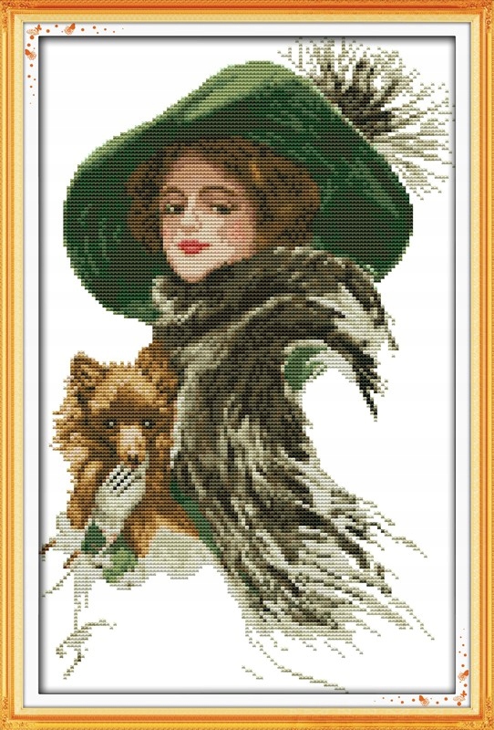 Kanva s potiskem sada (kanva, mulina)