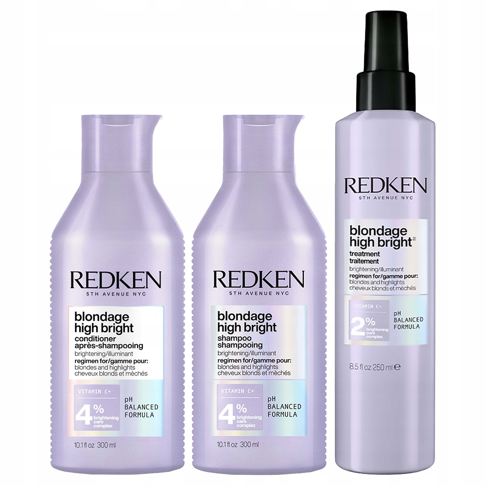 

Redken Blondage High Bright zestaw do blondu