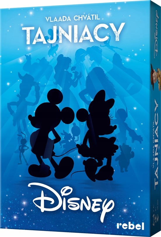 TAJNIACY DISNEY IMPREZOWA GRA PLANSZOWA REBEL