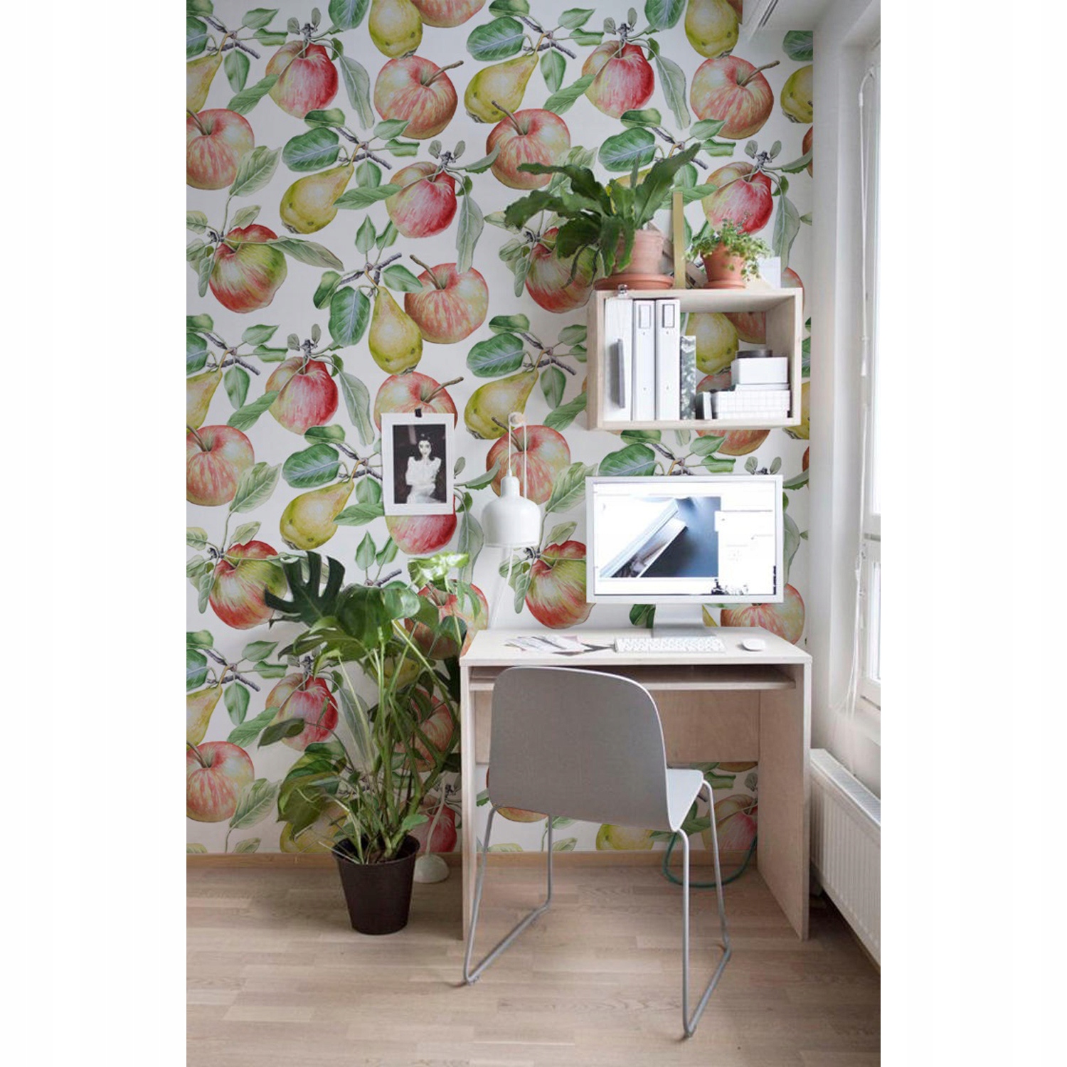 

Fototapeta do sypialni Jabłka i gruszki 208x146 cm