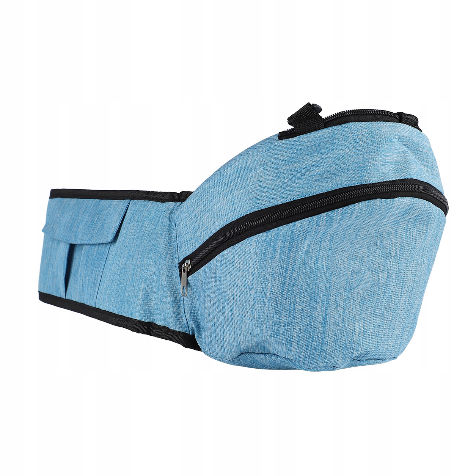 Baby Waist Stool Blue Ergonomic Soft Strap Multifunction Baby Waist Stool C Materiał dominujący akryl