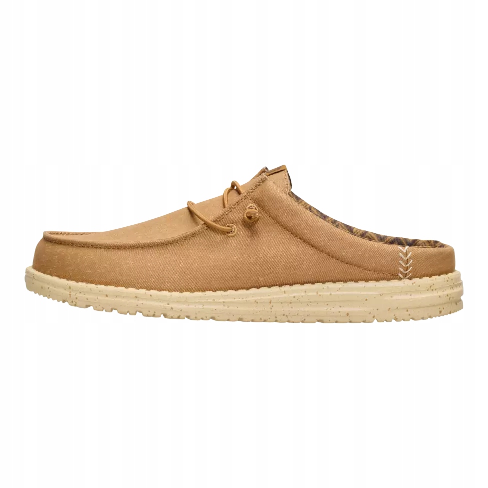 HeyDude Pánské lehké mokasíny Boty Polobotky Nazouvací Wally Slip Canvas 43