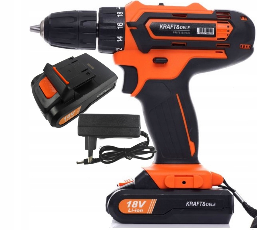 

Wiertarko Wkrętarka Akumulatorowa 18V 1300mAh