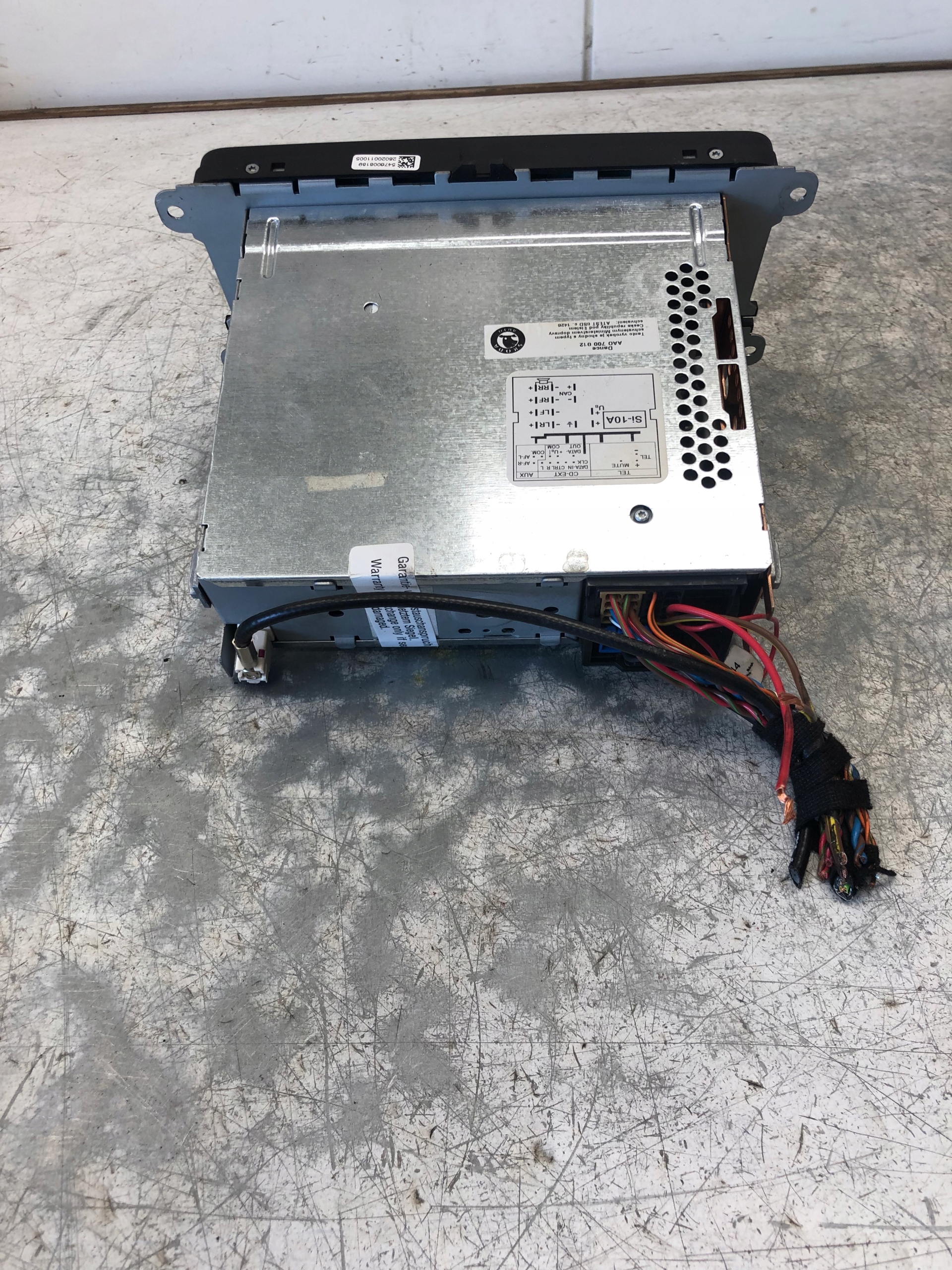 RADIO CD SKODA ROOMSTER 5J0035161A