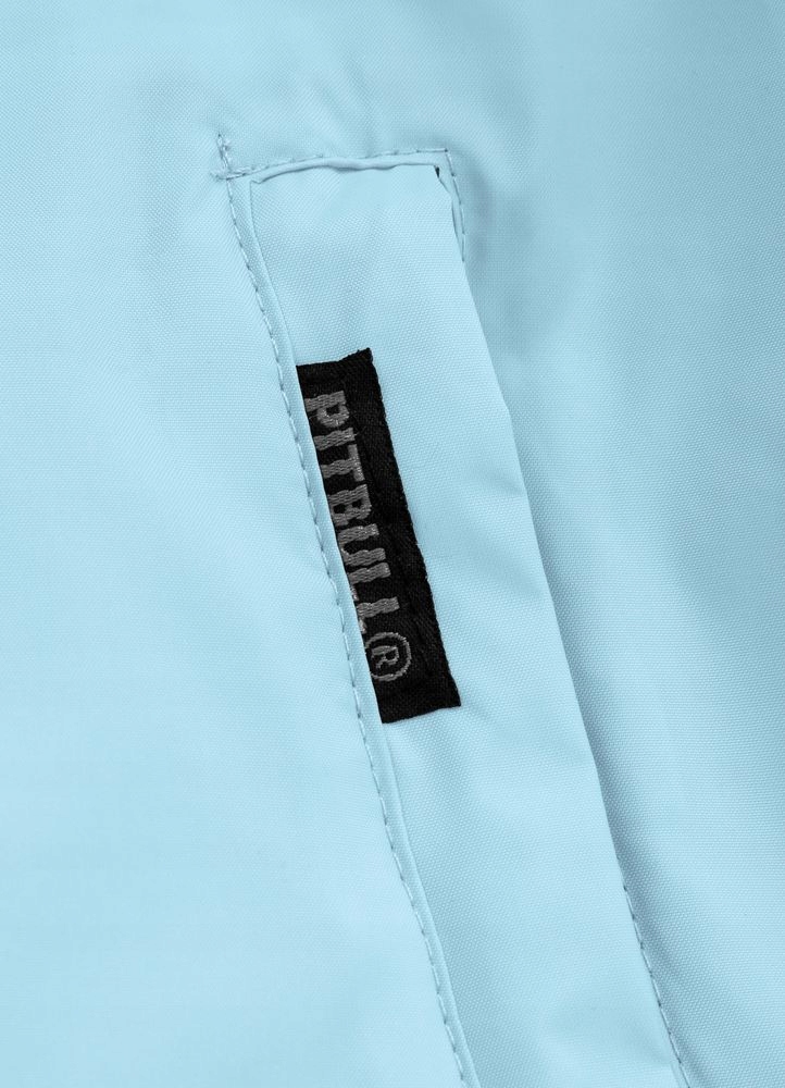 PITBULL WEST COAST DAMSKA KURTKA Z KAPTUREM WIOSENNA DAHLIA 2 BŁĘKITNA L Długość do pasa