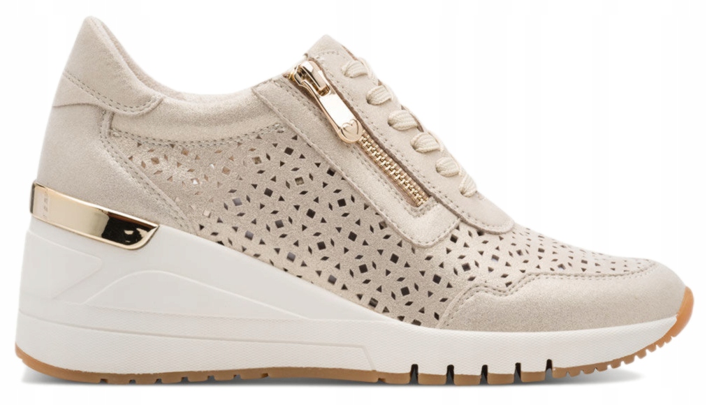 Dámské Sportovní Kotníkové Boty Tenisky Kožené Marco Tozzi 39