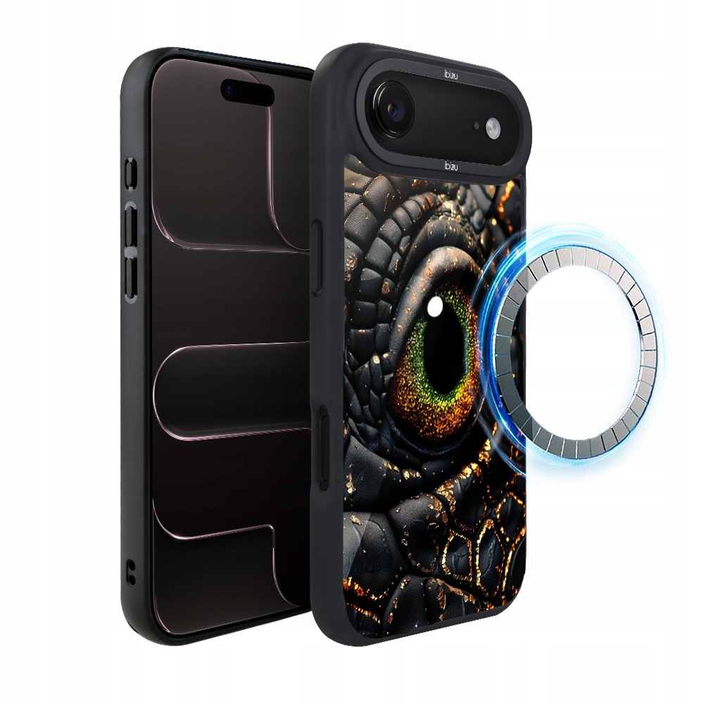 Matný Pouzdro Ibizu DropGuard pro iPhone Air s MagSafe, Amber Dragon