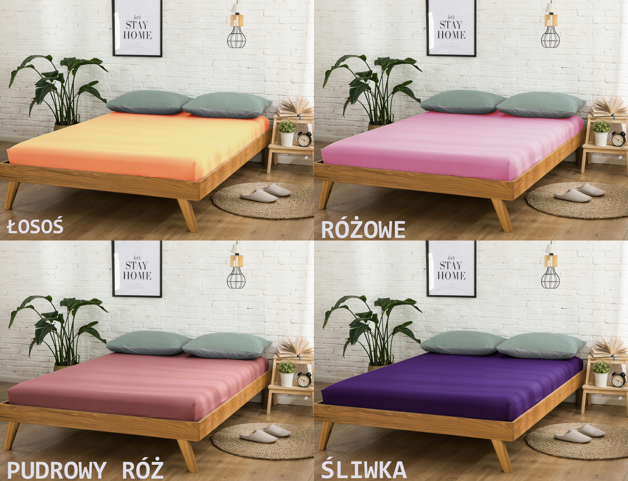 Prześcieradło JERSEY z gumką 160x200 POLSKIE GRUBE Długość 200 cm