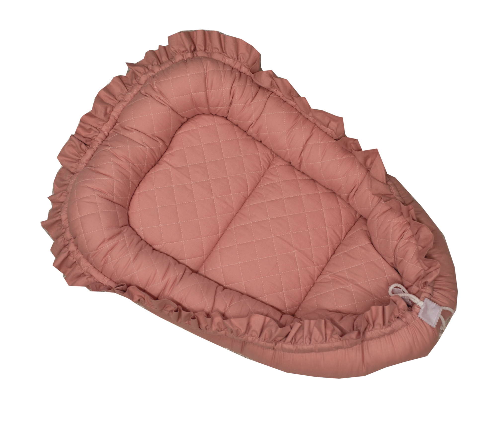 Otulacz Kokon Gniazdo Kojec PIKOWANY z falbanką