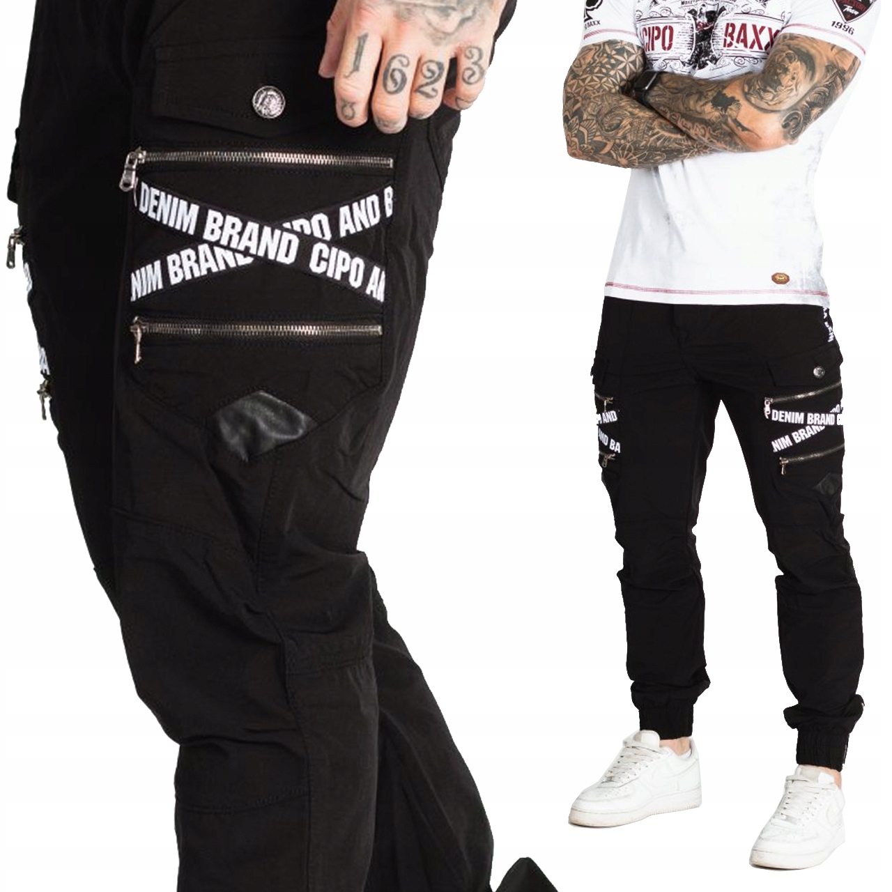 Kapsáče Pánské kalhoty Joggery Cipo Baxx