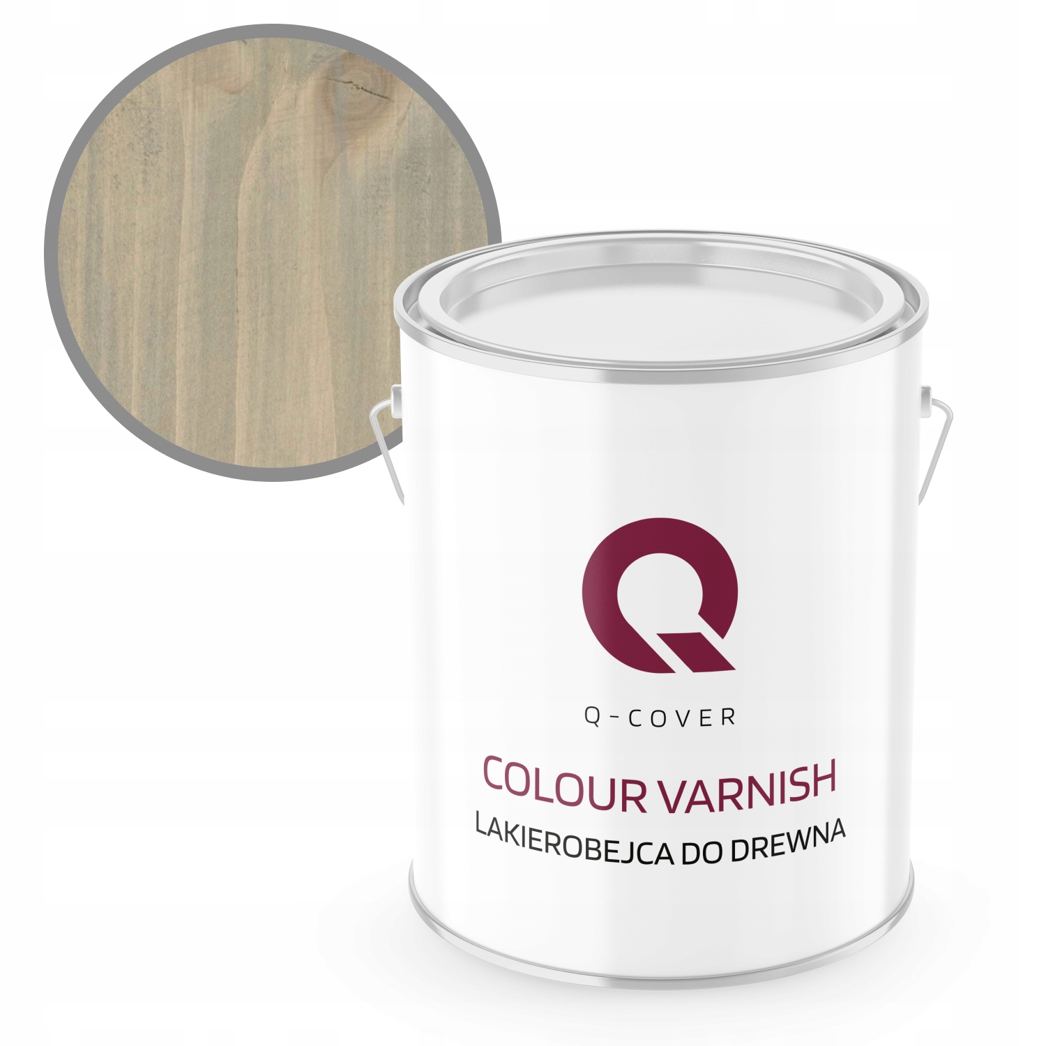 Lakovač Na Dřevo Rychleschnoucí 2,5 L Šedý Světlý Satén Výkonný 3V1 Uv