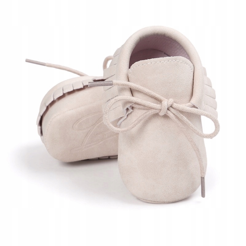 Niechodki buty niemowlęce BEŻ 62-68 10,5 cm 0-6 m