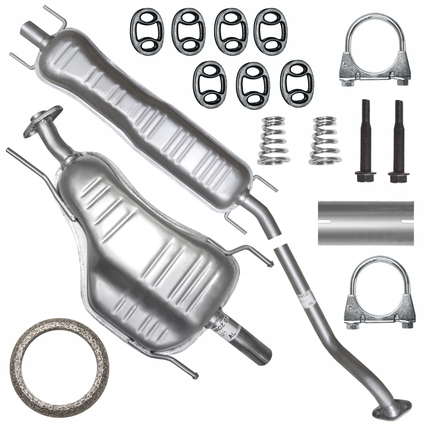 Комплект глушника Opel Astra 98-09 G II 2 1.6 HTB