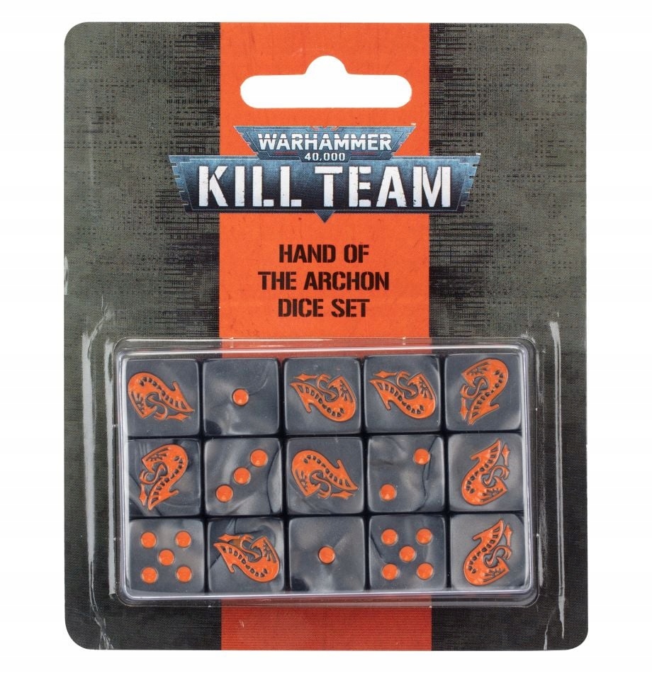 Warhammer 40K Kill TeamDice Set Zestaw Kości